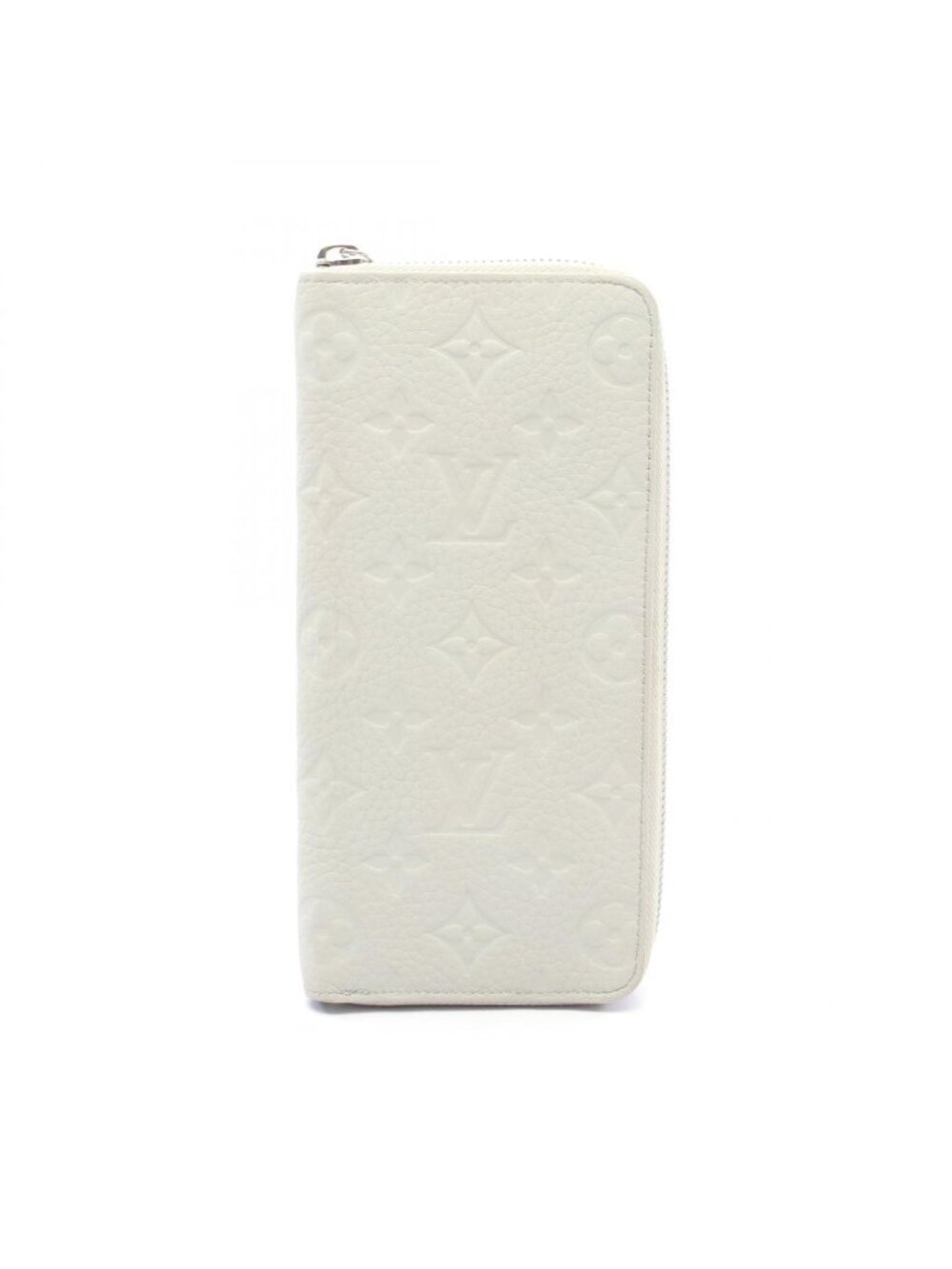 Louis Vuitton Round Wallet Zippy Vertical Grimmineral Leather